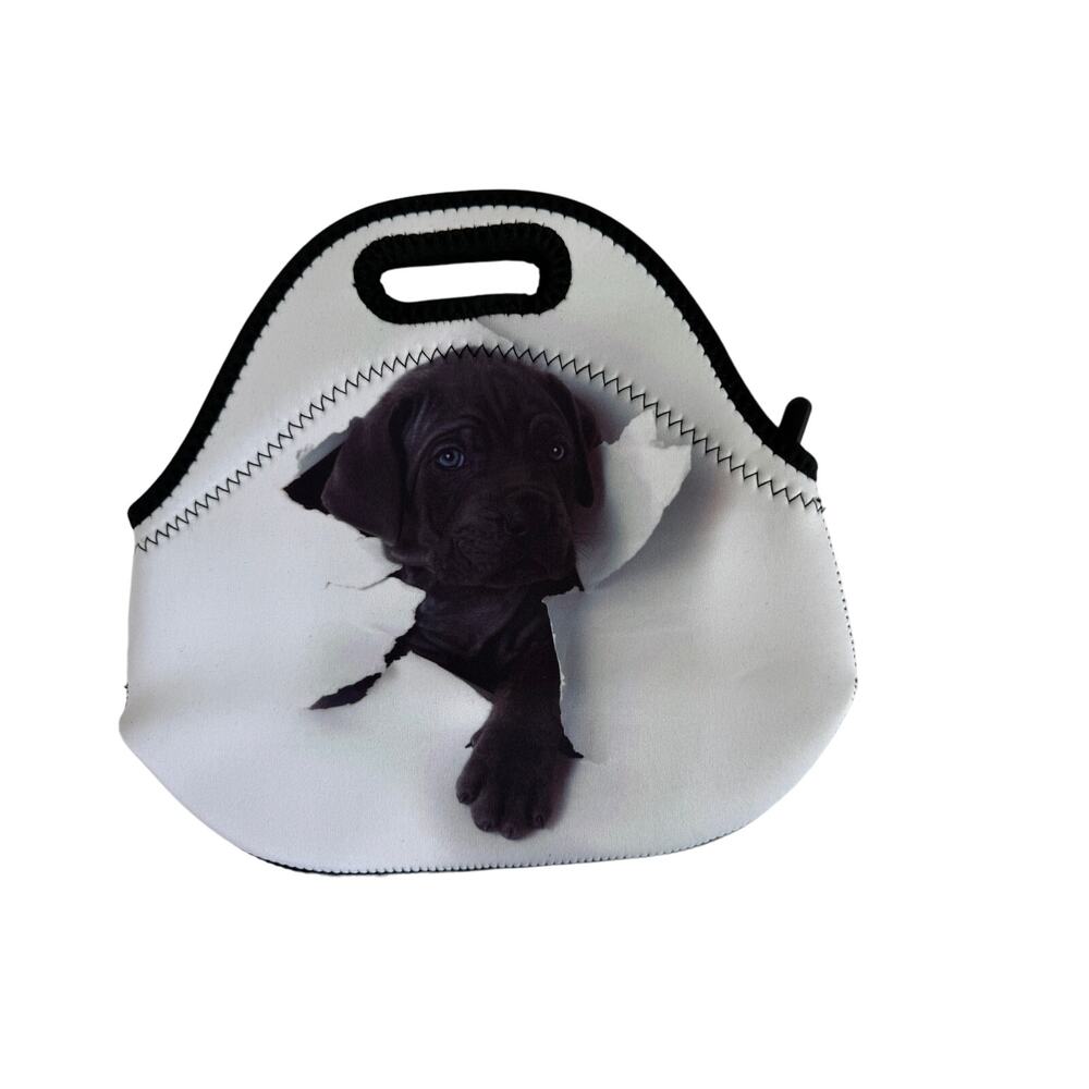 NWOT Neoprene Labrador Waterproof Dog Animal Lunch Hand Bag